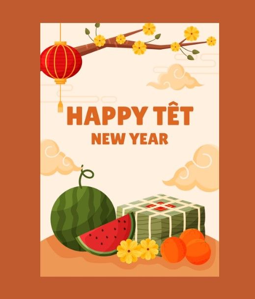 thiệp chúc tết công ty