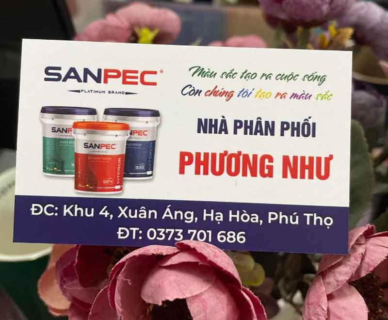 mẫu card nhà phân phối