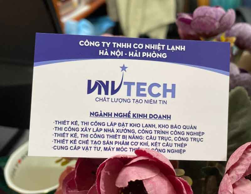 mẫu card vietnam tech