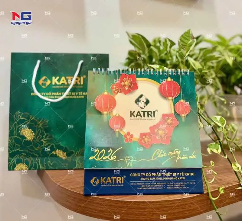 mẫu lịch katri đẹp