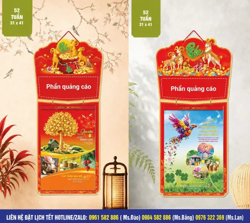 lịch 52 tuần 2027 mã AH 27, 28 mới được cập nhật