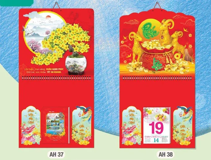 mẫu lịch 52 tuần đẹp