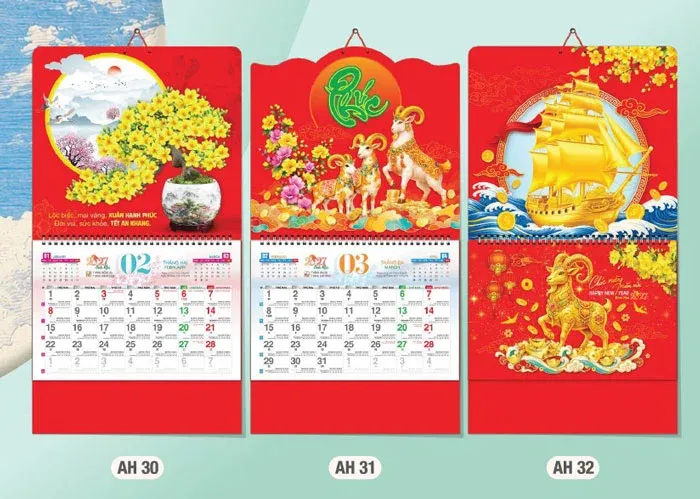 Lịch 52 tuần đẹp