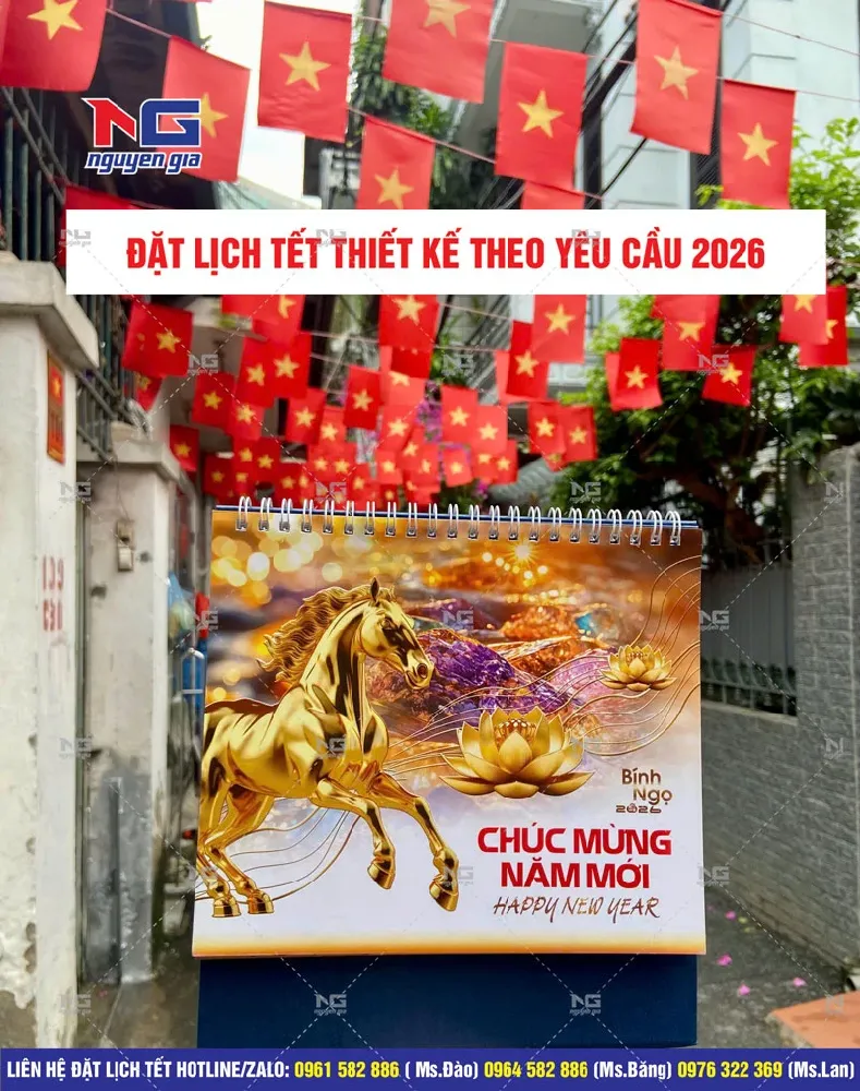 mẫu lịch tết