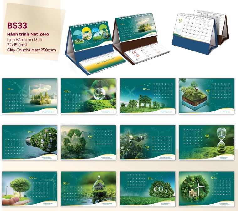 mẫu lịch bàn 2026 