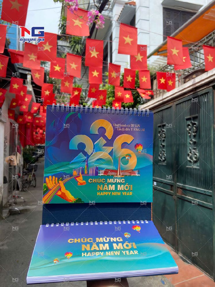 mẫu lịch bàn 2026