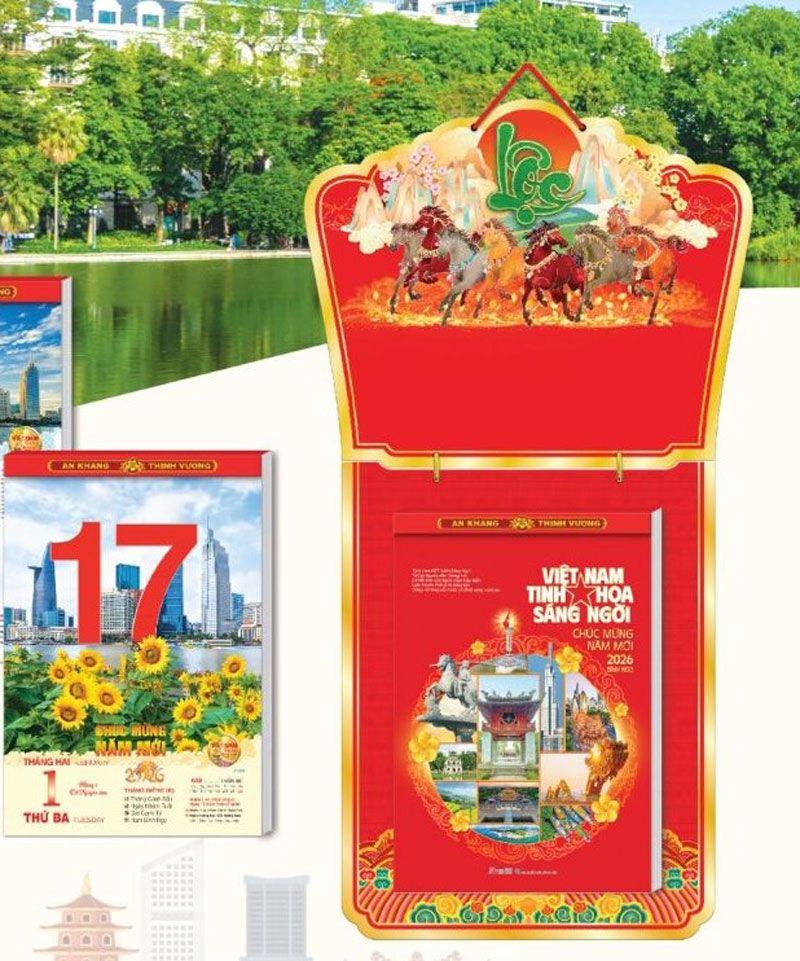 cập nhật mẫu lịch 2026 mới