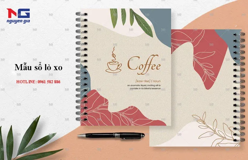 mẫu sổ lò xo A5 đẹp