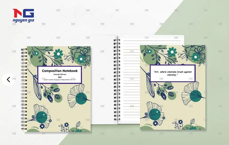 mẫu sổ lò xo đẹp